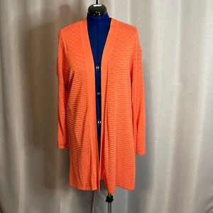 Peach xxl Cardigan Charter Club NWT